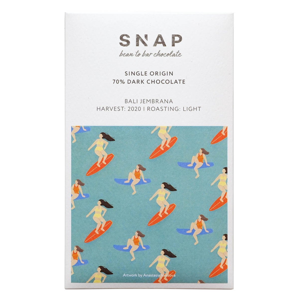 Шоколад Snap Bali Jembrana 70% 50г